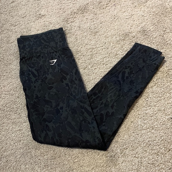 Short D'entraînement Sans Couture Gymshark Adapt Camo Savanna Pour Femme